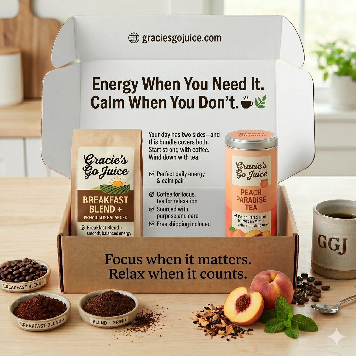 Rise & Reset Pack ☕🌿